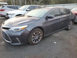 Salvage cars for sale at Savannah, GA auction: 2016 Toyota Avalon XLE