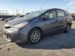 Salvage cars for sale at Wilmington, CA auction: 2017 Toyota Prius V