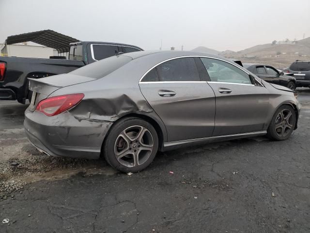 2018 Mercedes-Benz CLA 250