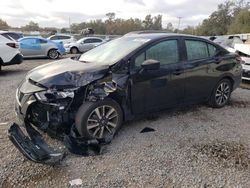 Salvage cars for sale at Riverview, FL auction: 2022 Nissan Versa SV