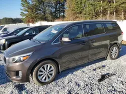 KIA Sedona ex Vehiculos salvage en venta: 2017 KIA Sedona EX