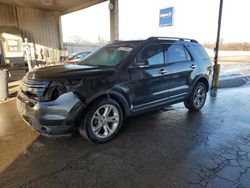 Salvage cars for sale from Copart Fort Wayne, IN: 2015 Ford Explorer Limited