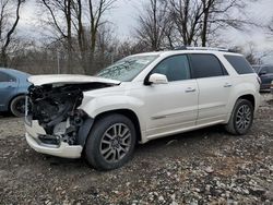 Salvage cars for sale from Copart Cicero, IN: 2013 GMC Acadia Denali