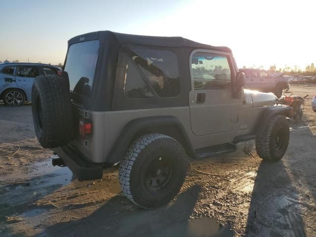 2004 Jeep Wrangler / TJ Sport