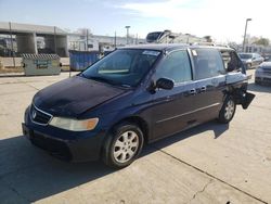 Honda Odyssey ex salvage cars for sale: 2003 Honda Odyssey EX