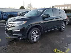 Honda Pilot salvage cars for sale: 2016 Honda Pilot EXL