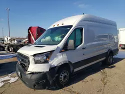 Salvage trucks for sale at Woodhaven, MI auction: 2020 Ford Transit T-350 HD