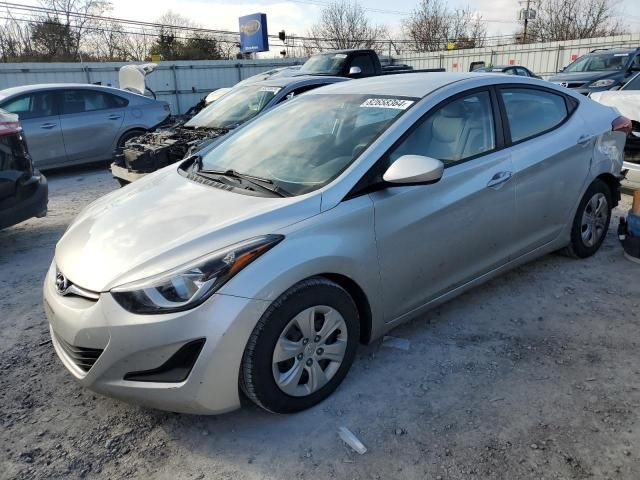 2016 Hyundai Elantra SE