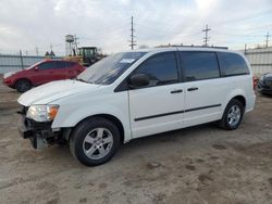 Salvage cars for sale at Chicago Heights, IL auction: 2012 Dodge Grand Caravan SE