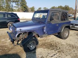 Jeep salvage cars for sale: 1994 Jeep Wrangler / YJ S