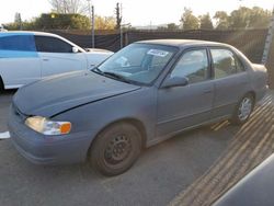 Carros salvage a la venta en subasta: 1998 Toyota Corolla VE