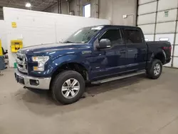 Salvage cars for sale from Copart Blaine, MN: 2016 Ford F150 Supercrew