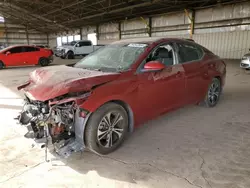 Salvage cars for sale at Phoenix, AZ auction: 2021 Nissan Sentra SV