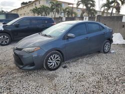 Salvage cars for sale at Opa Locka, FL auction: 2017 Toyota Corolla L