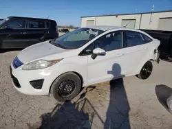 Salvage cars for sale at Kansas City, KS auction: 2013 Ford Fiesta SE