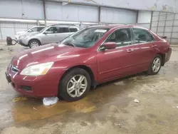 Honda salvage cars for sale: 2007 Honda Accord SE