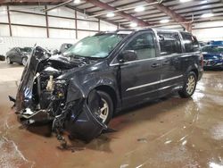 Salvage cars for sale at Lansing, MI auction: 2015 Chrysler Town & Country Touring