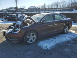 Salvage cars for sale from Copart Marlboro, NY: 2013 Volkswagen Passat SE