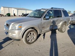 Salvage cars for sale at Tulsa, OK auction: 2008 Ford Explorer Limited