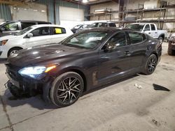 Salvage cars for sale at Eldridge, IA auction: 2022 KIA Stinger GT Line