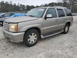 Salvage cars for sale at Ellenwood, GA auction: 2002 Cadillac Escalade Luxury