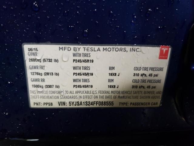 2015 Tesla Model S 70D