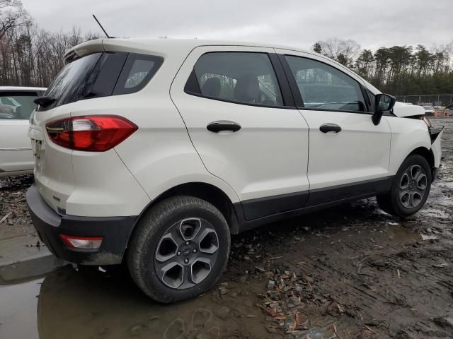 2020 Ford Ecosport S