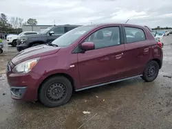 Salvage cars for sale at Harleyville, SC auction: 2017 Mitsubishi Mirage ES