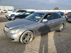 Mercedes-Benz salvage cars for sale: 2009 Mercedes-Benz C300