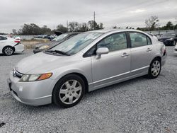 Salvage cars for sale at Riverview, FL auction: 2006 Honda Civic LX