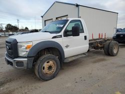 Salvage trucks for sale at Nampa, ID auction: 2015 Ford F550 Super Duty