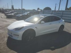 Salvage cars for sale at Miami, FL auction: 2023 Tesla Model 3