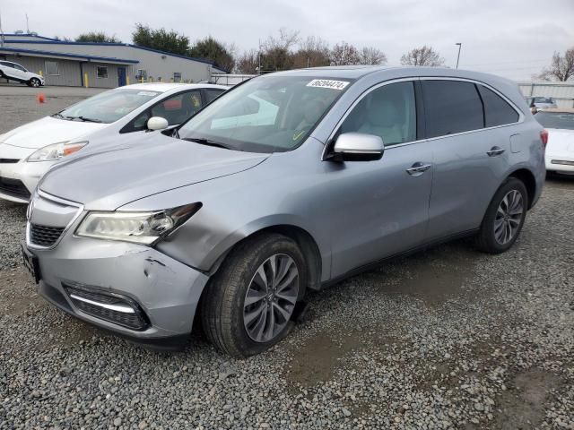 2016 Acura MDX Technology