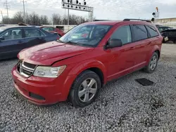 Salvage cars for sale at Columbus, OH auction: 2013 Dodge Journey SE