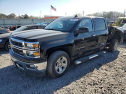 Salvage trucks for sale at Montgomery, AL auction: 2015 Chevrolet Silverado K1500 LT