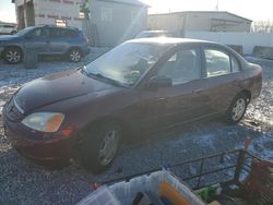 Honda Civic Vehiculos salvage en venta: 2002 Honda Civic LX