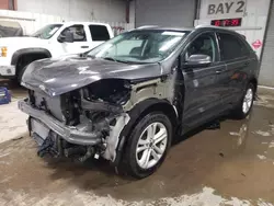 Salvage cars for sale at Elgin, IL auction: 2019 Ford Edge SEL