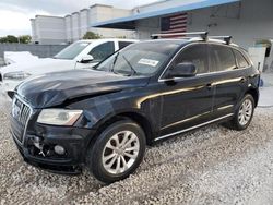 Salvage cars for sale at Opa Locka, FL auction: 2013 Audi Q5 Premium