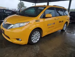 Toyota Vehiculos salvage en venta: 2011 Toyota Sienna XLE