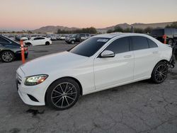 Salvage cars for sale at Las Vegas, NV auction: 2021 Mercedes-Benz C300