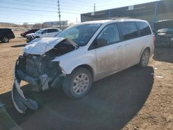 Salvage cars for sale from Copart Colorado Springs, CO: 2018 Dodge Grand Caravan SE