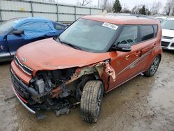 Salvage cars for sale at Lansing, MI auction: 2018 KIA Soul