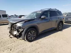 Salvage cars for sale at Amarillo, TX auction: 2022 Nissan Pathfinder SV