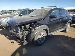 Salvage cars for sale at Brighton, CO auction: 2017 Hyundai Tucson Limited