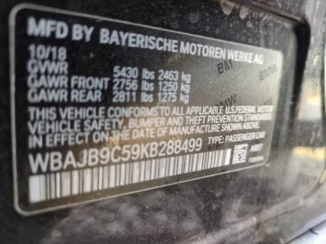 2019 BMW M550XI