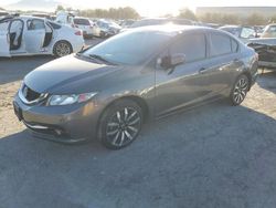 Honda salvage cars for sale: 2015 Honda Civic EXL