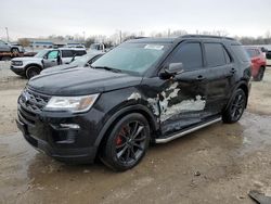 Ford Explorer xlt salvage cars for sale: 2018 Ford Explorer XLT