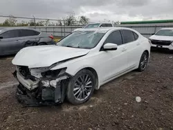 Acura salvage cars for sale: 2015 Acura TLX Tech