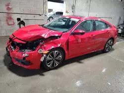 Salvage cars for sale at Blaine, MN auction: 2016 Honda Civic EXL