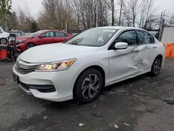 Vehiculos salvage en venta de Copart Portland, OR: 2017 Honda Accord LX